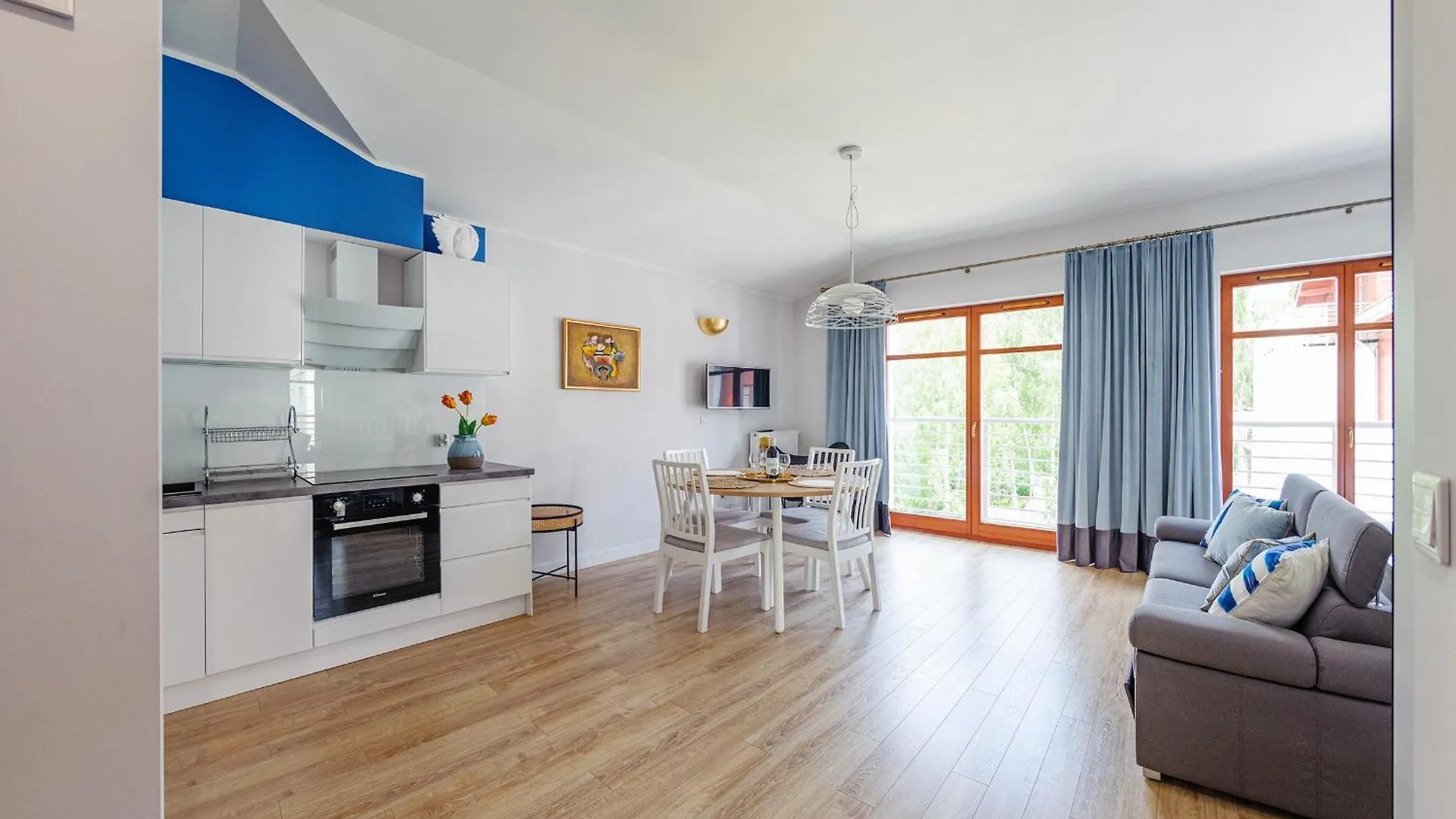 Beach Time - Beautiful Studio Gdaňsk Apartmán
